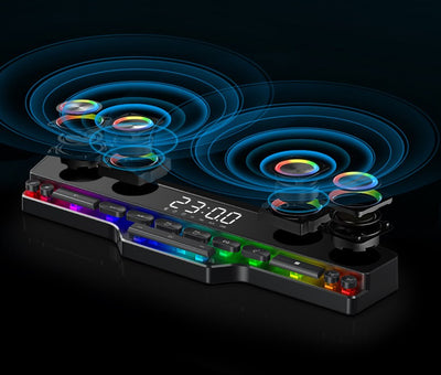 Parlante Bluetooth Gaming para Escritorio - Sonido Estéreo Premium - Image 15
