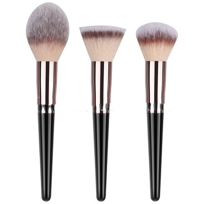 Set Completo de Brochas de Maquillaje Profesional - Polvo, Base y Sombras - Image 3
