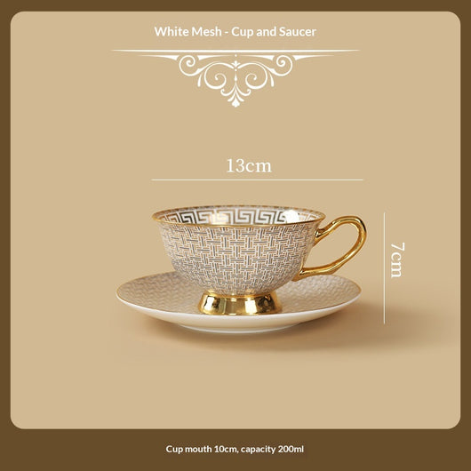 Juego de Taza y Plato de Cerámica Premium con Diseño Impreso - Image 5