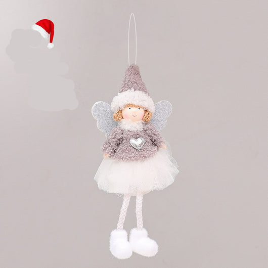 Ángeles Navideños de Peluche - Decoraciones Festivas - Image 8