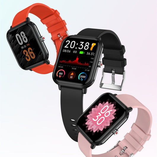 Reloj Inteligente con Pantalla Táctil Completa y Funciones Meteorológicas