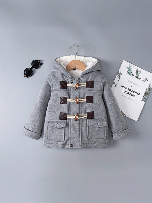 Abrigo con Capucha Forrado en Polar para Niños - Image 11