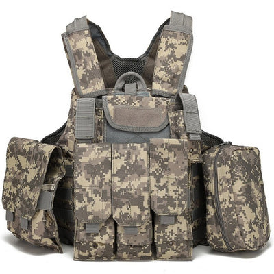 Chaleco Táctico de Entrenamiento Camuflaje Profesional - Image 6