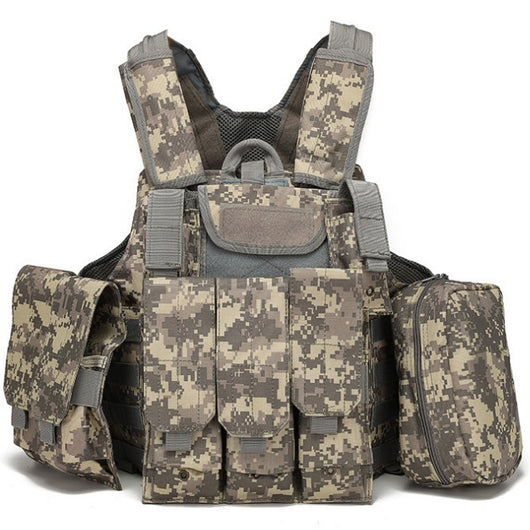 Chaleco Táctico de Entrenamiento Camuflaje Profesional - Image 6