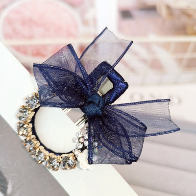 Pasador de Mariposa con Malla de Encaje - Accesorio de Cabello Elegante Metal - Image 6