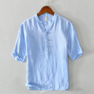 Camiseta Retro Japonesa Suelta Estilo Fashion para Hombre - Image 9