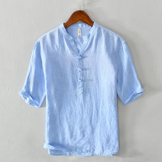 Camiseta Retro Japonesa Suelta Estilo Fashion para Hombre - Image 9