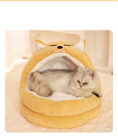 Cama Térmica Acogedora para Gatos y Perros Pequeños - Nido Cálido y Confortable - Image 12