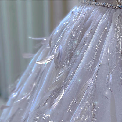 Vestido de Lujo para Bodas y Eventos Especiales - Diseño Exclusivo de Alta Gama - Image 5