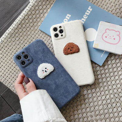 Funda para Celular con Cabeza de Oso Bordada - Image 20