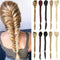 Peluca Trenza Sintética Cola de Caballo Estilo Fishtail para Mujer