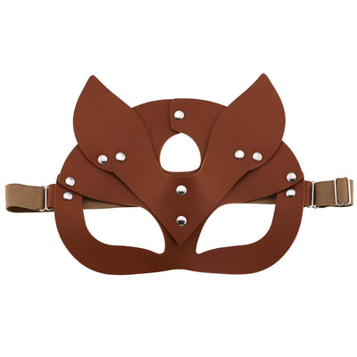 Antifaz de Orejas de Zorro de Cuero Sexy para Fiestas y Baile de Graduación - Image 4