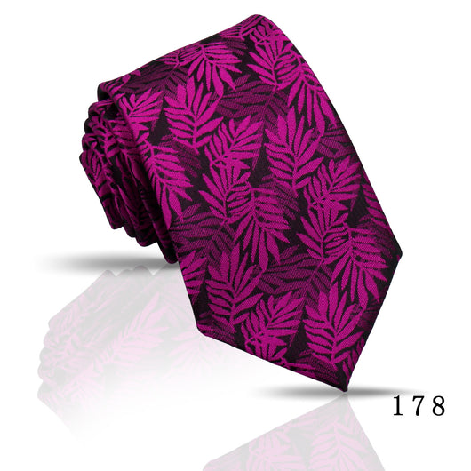 Corbata Casual Ejecutiva de Poliéster Jacquard para Hombre - Image 15
