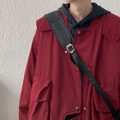 Chaqueta Piloto de Trabajo para Hombre - Estilo Profesional - Image 7