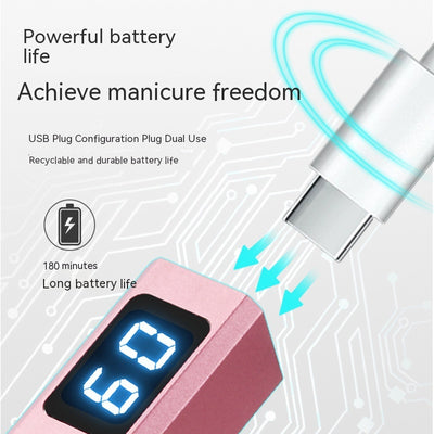 Lámpara Portátil UV LED para Uñas con Pantalla Digital - Image 3