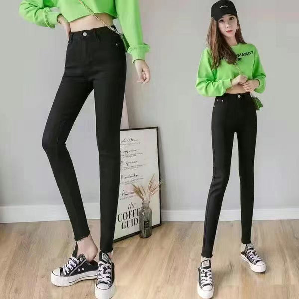 Jeans Retro Americano Cintura Alta con Efecto Levantador de Cadera para Mujer