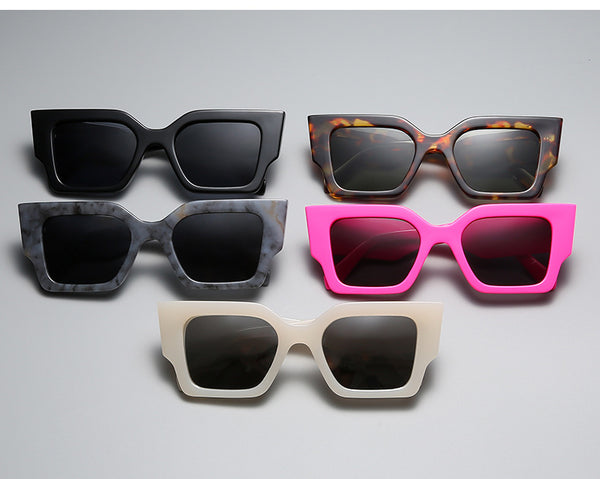 Gafas de Sol Poligonales Irregulares para Mujer