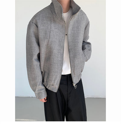 Chaqueta Minimalista para Pareja - Diseño Urbano Otoño - Image 40