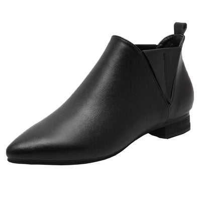 Zapatos Planos de Cuero Ante Estilo Británico para Mujer Talla Grande - Image 13