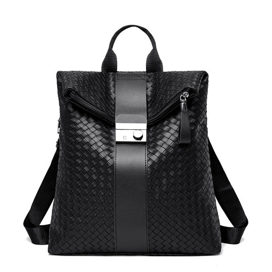 Mochila Minimalista de Cuero: Estilo Preppy Casual y Funcional - Image 5