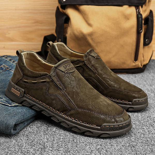Zapatos Casuales Retro Estilo Británico para Hombre