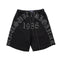 Shorts de Sudadera Casual con Letras en Espuma para Hombre