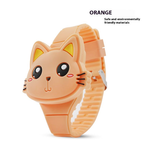 Reloj Infantil LED con Diseño de Dibujos Animados - Image 3