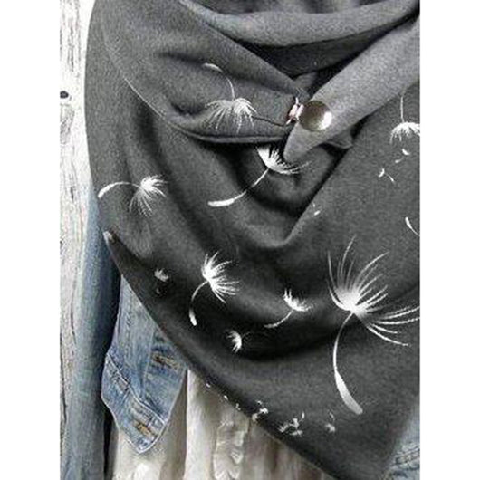 Bufanda de Algodón Cálida con Botones para Mujer - Image 3