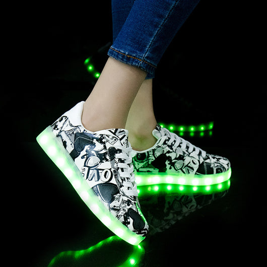 Zapatillas Fluorescentes para Parejas - Calzado Ligero Unisex - Image 9