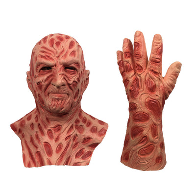 Máscara de Horror Grimace con Guantes - Accesorios de Rendimiento para Fiestas de Halloween - Image 8