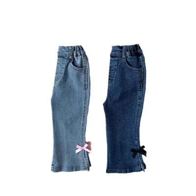 Pantalones Jeans Bota Campana Elásticos para Niña - Image 6