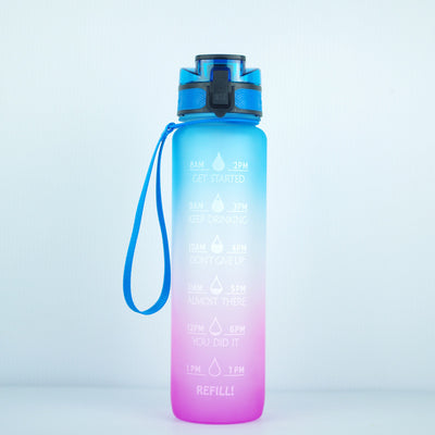 Botella de Agua Transparente 1L Kawaii sin BPA - Infusor de Frutas Reutilizable - Image 7