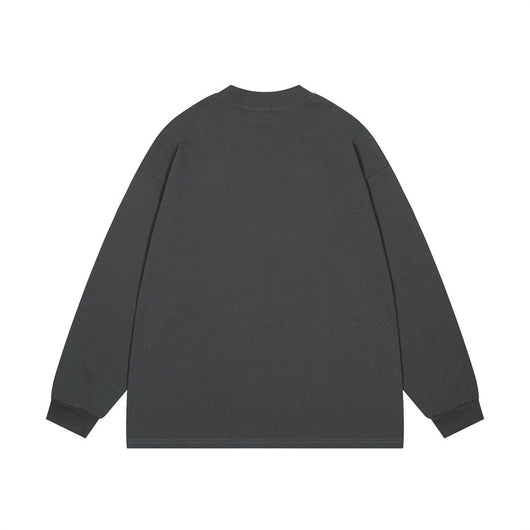 Camiseta Manga Larga Básica para Hombre - Colores Sólidos - Image 3
