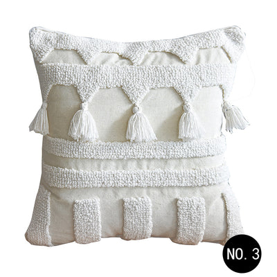 Almohada Decorativa Marroquí con Diseño Nórdico y Textura Acolchada - Image 12