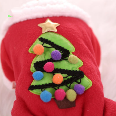 Abrigo Térmico Acolchado para Mascotas - Invierno y Navidad - Image 4