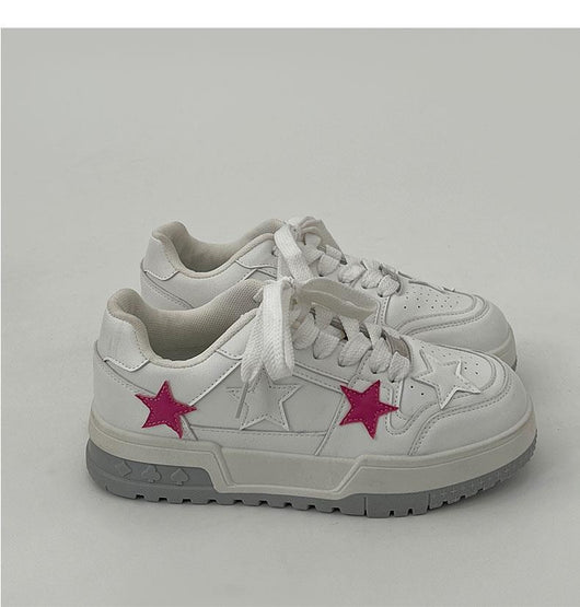 Zapatillas Deportivas Coreanas de Punta Redonda - Estilo Versátil y Elegante - Image 24