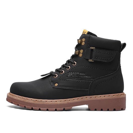 Botas Martin de Cuero Cálido con Suela Antideslizante - Image 17