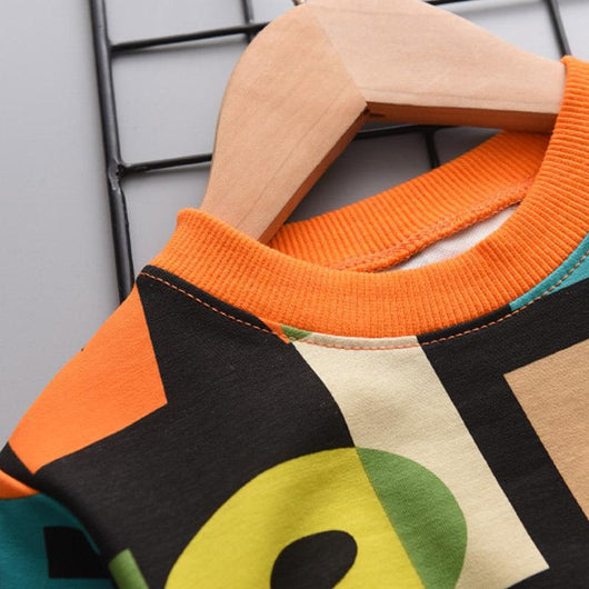 Conjunto de Ropa Infantil 2 Piezas: Sudadera y Pantalón Estampado para Todas las Estaciones - Image 3