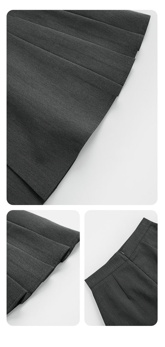 Falda Negra Larga y Delgada - Diseño Minimalista Moderno - Image 24