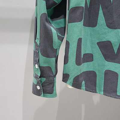 Chamarra de Algodón con Estampado de Letras para Hombre - Image 5