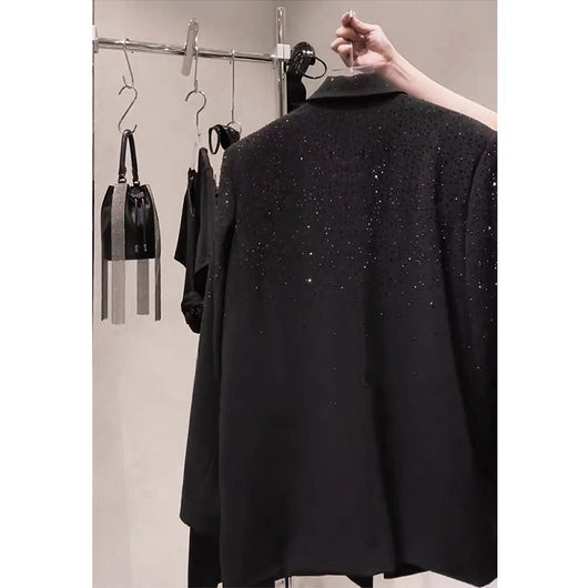 Blazer de Diseño Exclusivo con Strass para Mujer - Image 3
