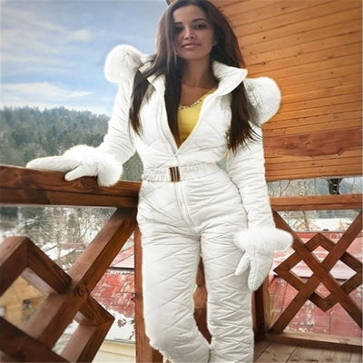 Traje de esquí para mujer con cierre de cremallera - Image 10