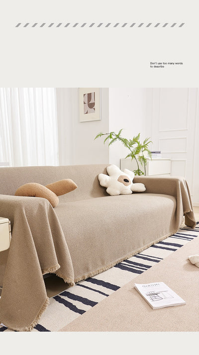 Funda Protectora de Sofá Tipo Toalla Impermeable Universal para Todas las Estaciones - Image 22