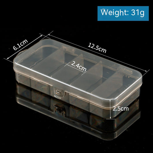 Caja Organizadora de Pesca con 5 Compartimentos Transparentes - Image 8