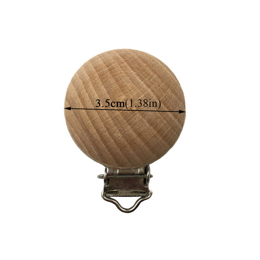 Clip para Chupete de Madera con Cadena de Confort para Bebés - Image 7