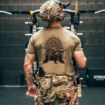 Camiseta Militar de Manga Corta para Hombre - Image 3