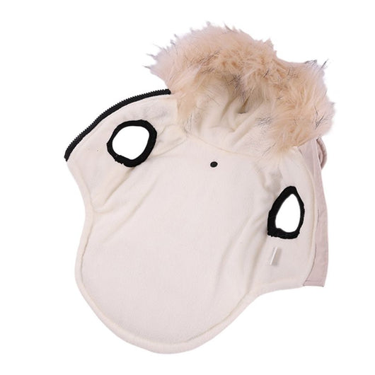 Traje Elegante para Perro con Chaleco y Gorro de Pelaje - Image 5