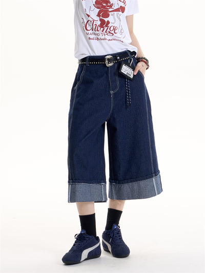 Jeans Retro Hot Girl con Efecto Plisado - Image 16