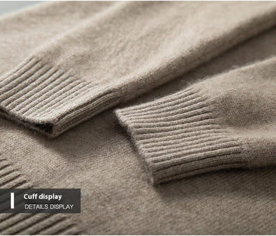 Suéter Tipo Saco de Cachemira para Otoño e Invierno - Image 16