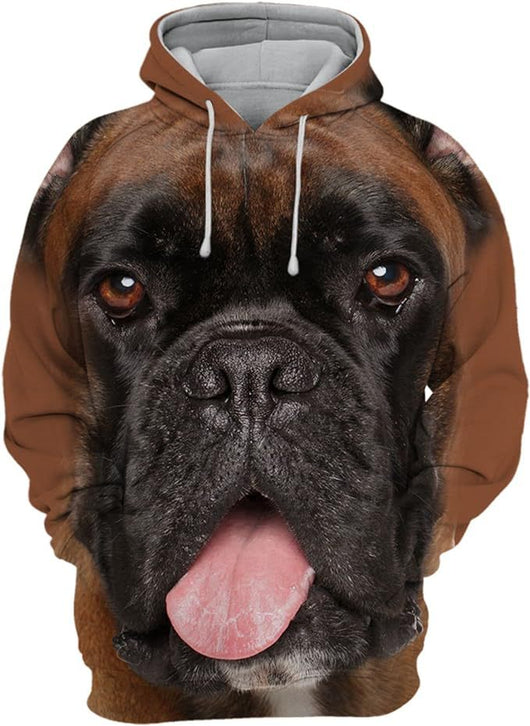 Sudadera Estampada para Hombre con Diseño de Perro - Image 2